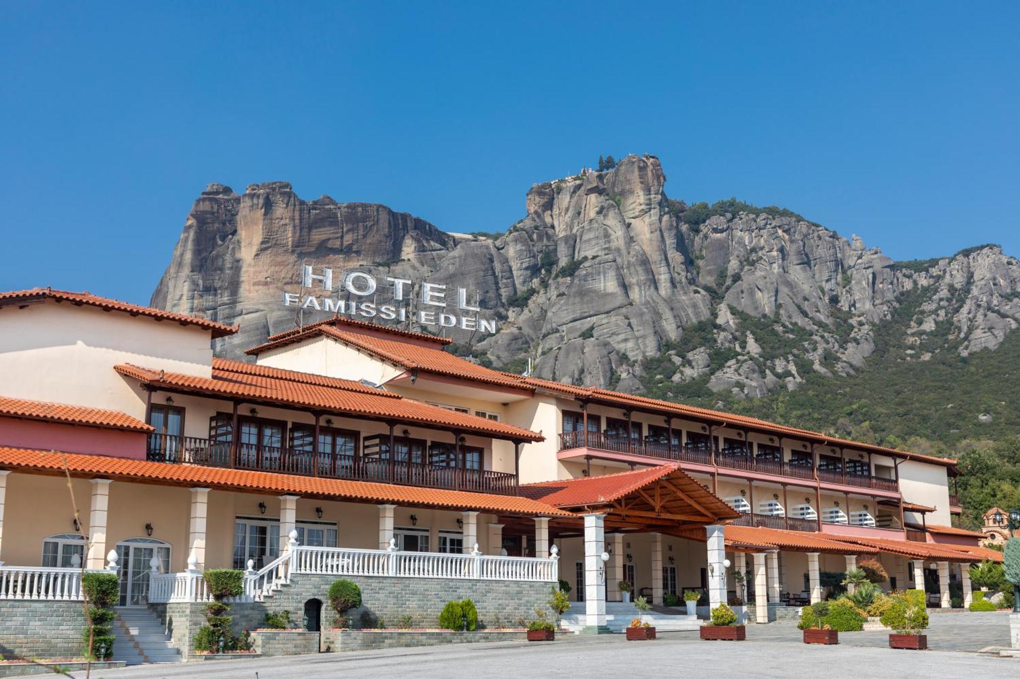 Famissi Eden Hotel Kalampáka Dış mekan fotoğraf