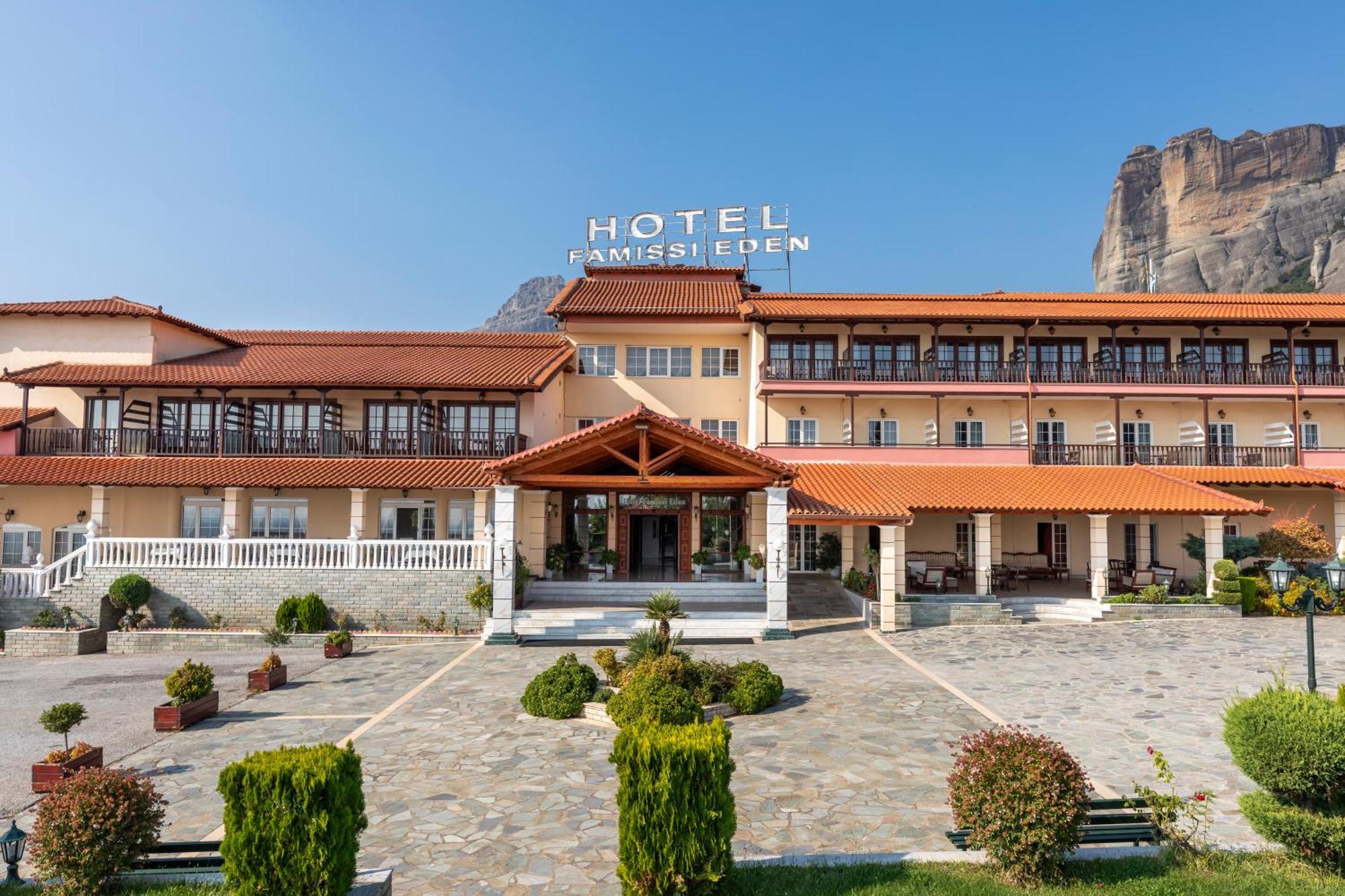 Famissi Eden Hotel Kalampáka Dış mekan fotoğraf