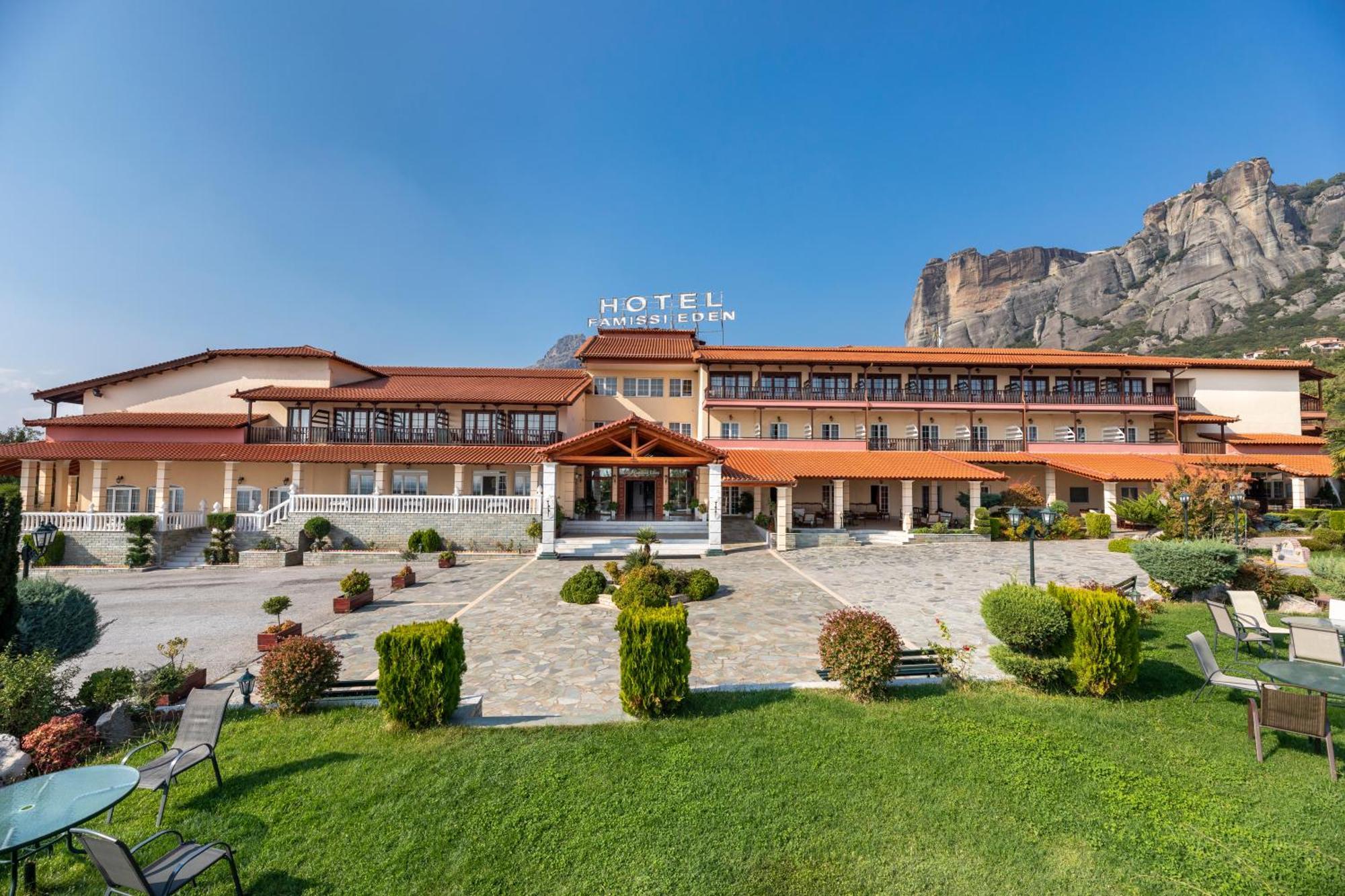 Famissi Eden Hotel Kalampáka Dış mekan fotoğraf