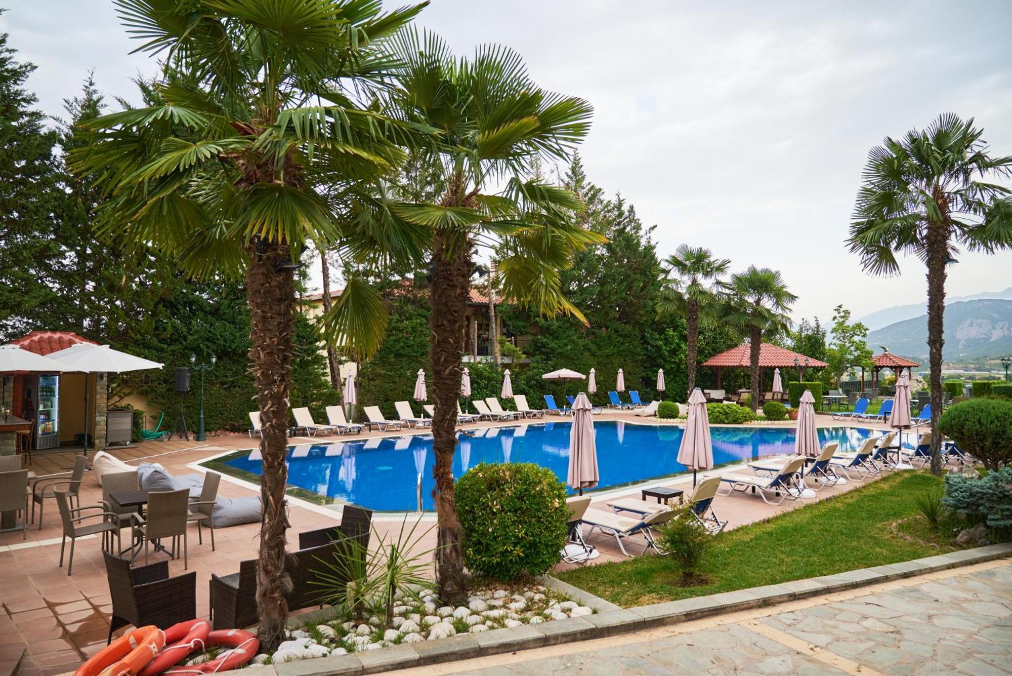 Famissi Eden Hotel Kalampáka Dış mekan fotoğraf